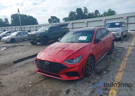 2021 Hyundai Sonata N Line from USA, damaged, VIN 5NPEK4JC9MH124342